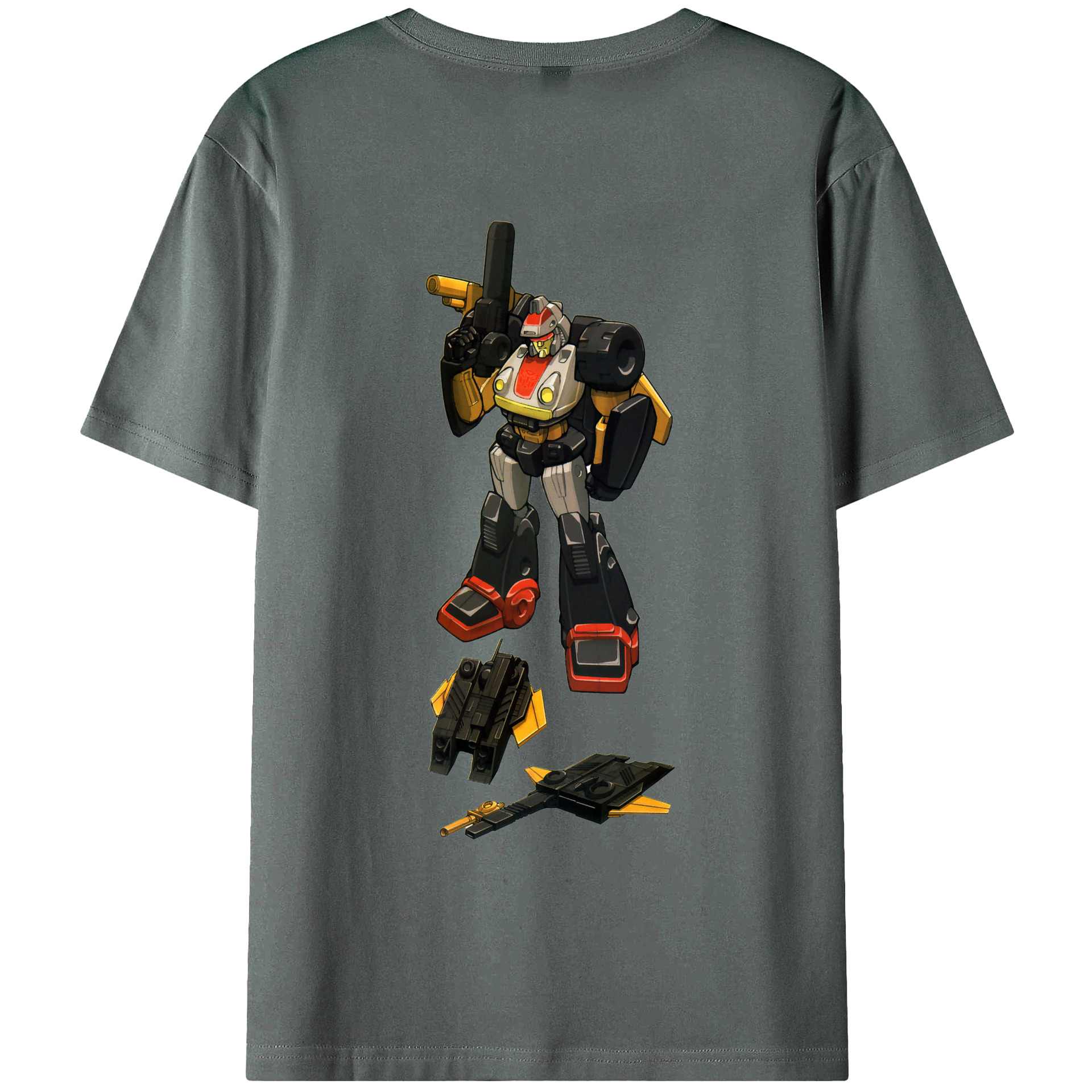 （画像用）  綿100％ メンズ半袖Tシャツ（バックプリント） 通気性